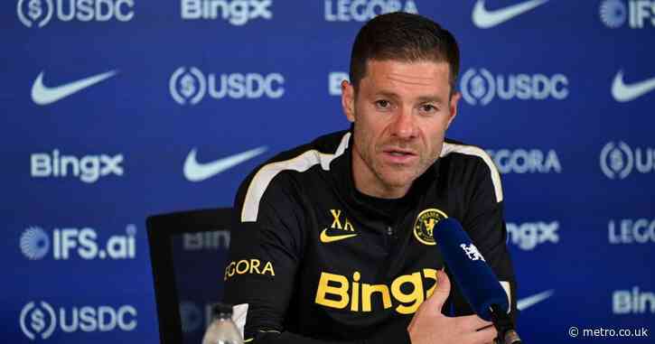 Xabi Alonso names two Chelsea youngsters in his plans ahead of Arsenal clash