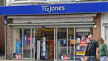 TG Jones plans 150 closures - full list of all stores shutting this month