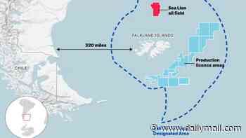 Is this why Argentina is suddenly interested? Falkland Islands are set to cash in £4billion from new oil field