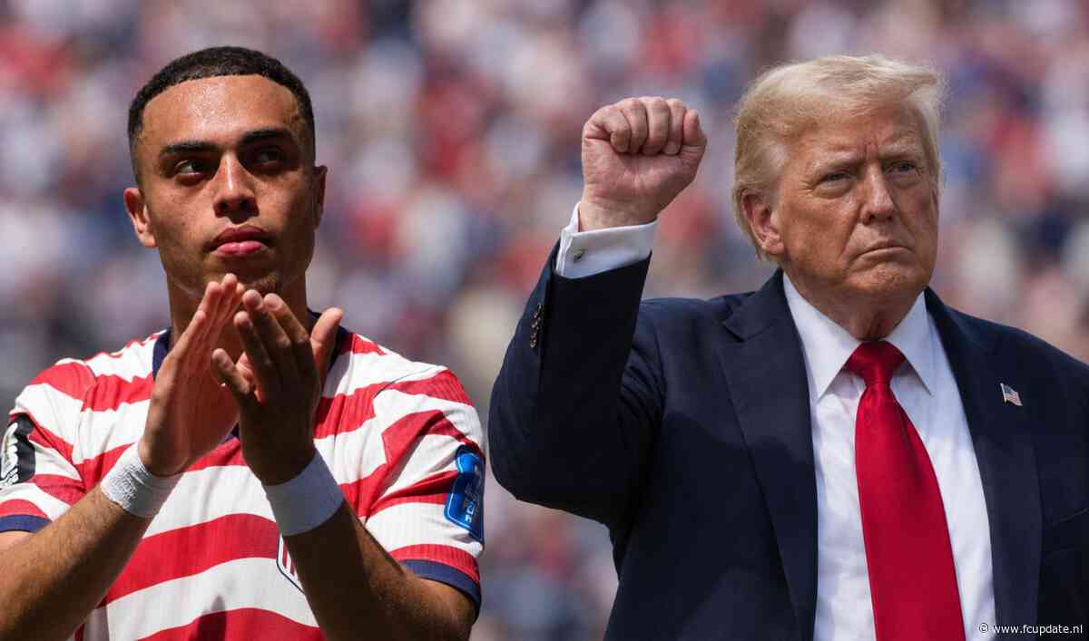 Sergiño Dest vertelt eerlijk wat hij van Donald Trump vindt
