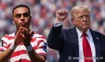 Sergiño Dest vertelt eerlijk wat hij van Donald Trump vindt