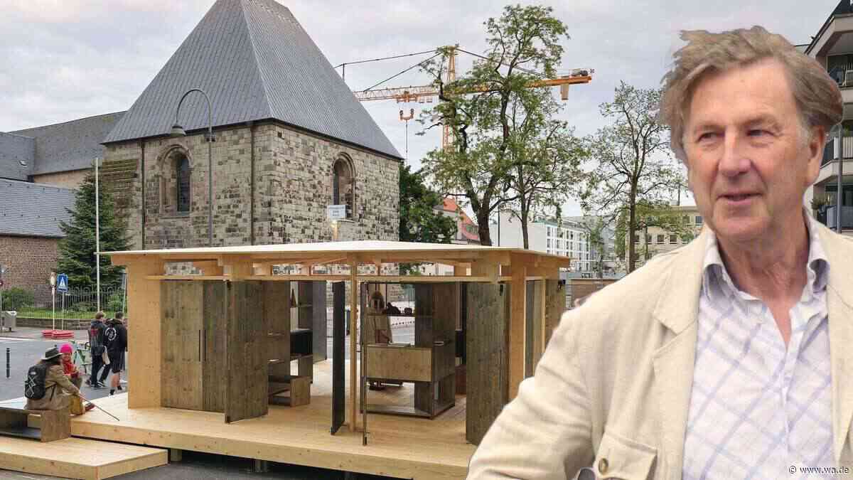 Wie ein Holzpavillon einen verhexten Kölner Ort verwandelte