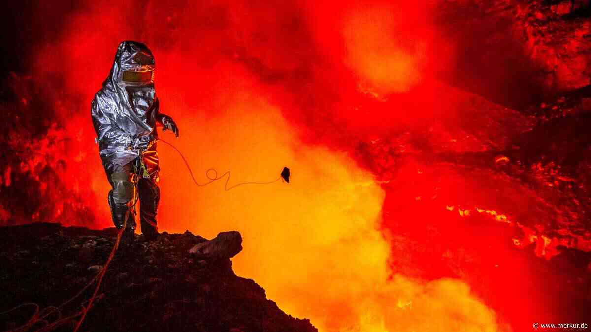 600 Meter tief in einem Vulkan: Expeditionsfotografin geht aufs Ganze – fast nicht mehr raus gekommen