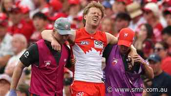 Swans fear worst after ‘devastating’ Mills injury tempers joy of epic victory over Lions