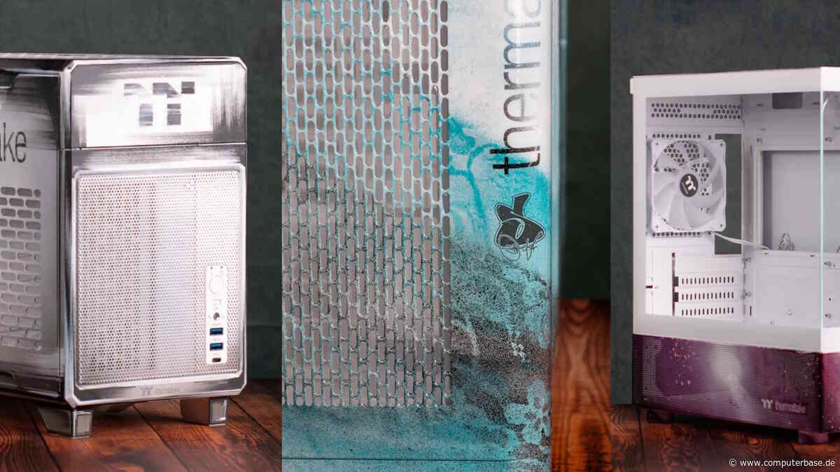 Künstler-Gehäuse: Saik gestaltet Thermaltake-Unikate von Hand