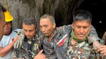 Nepal rescuers find man and woman alive 10 days after devastating floods - with 500 still trapped in tunnels