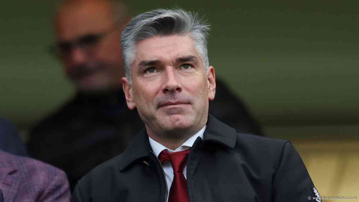 Richard Hughes leaves role as Liverpool sporting director after less than three years