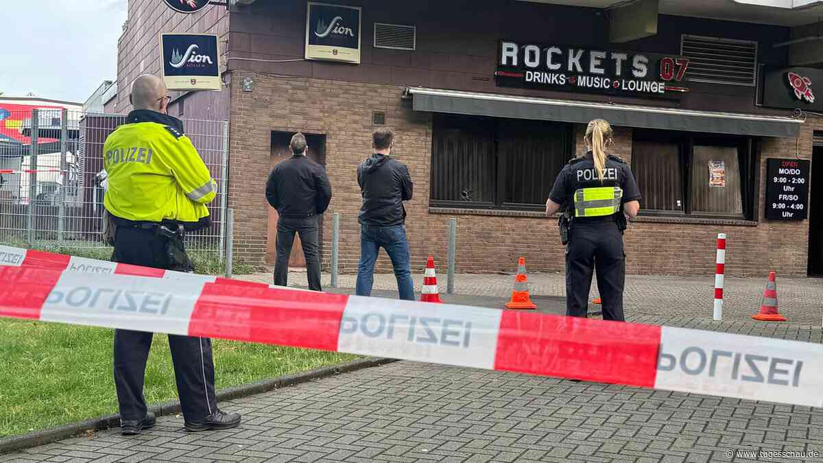 Schüsse auf Kölner Bar abgefeuert - Polizei leitet Fahndung ein