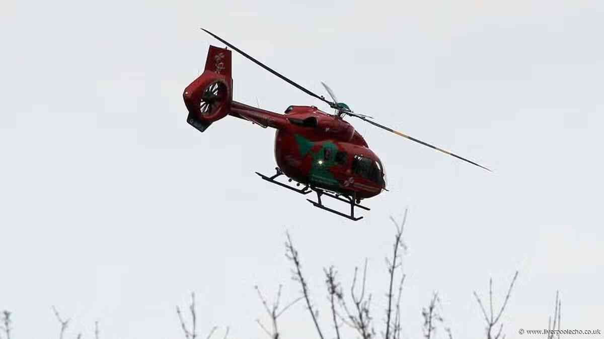 Child flown to Alder Hey after 'serious' crash in Wales