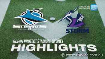 NRL Highlights: Sharks v Storm - Round 27
