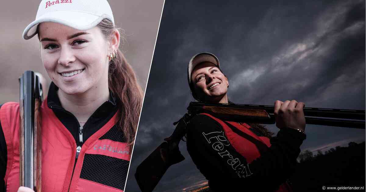 Eerst een klik, dan een knal: Isis Niels (19) wil kleiduiven raken tot ze op de Olympische Spelen in Los Angeles staat