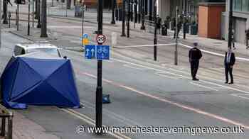 Tragedy outside Piccadilly Station as man dies after being rushed to hospital