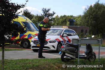 Scooterrijder gewond bij botsing met afslaande auto
