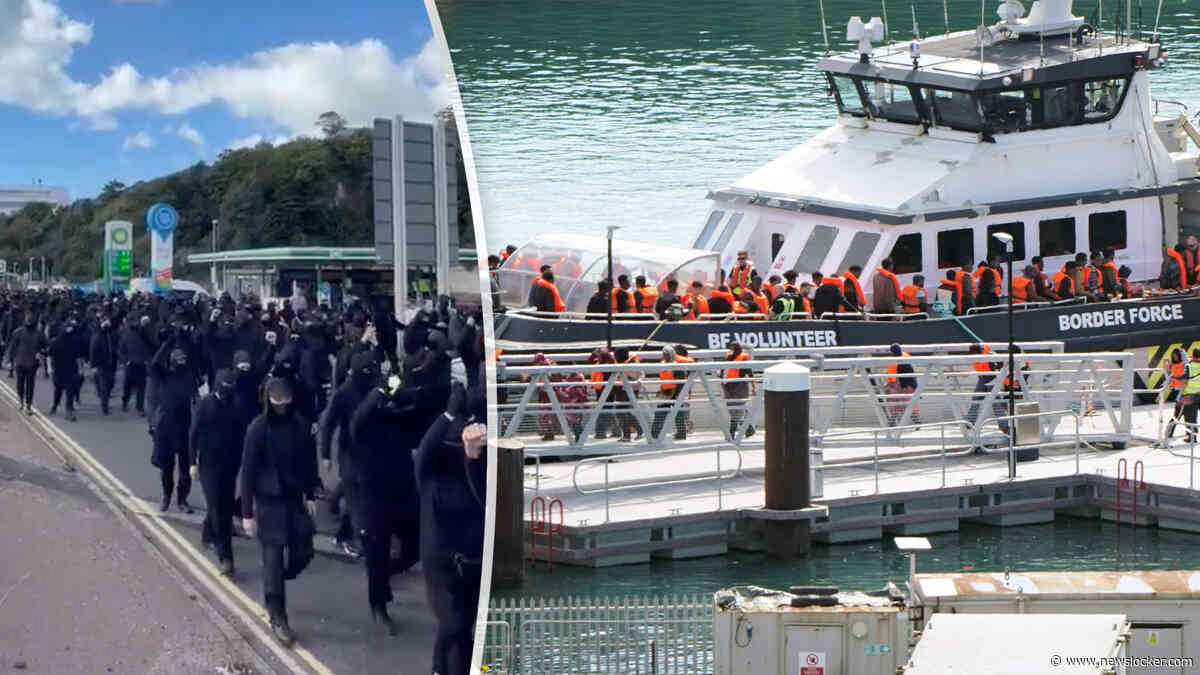 Haven Dover weer vrij na protest gemaskerde demonstranten