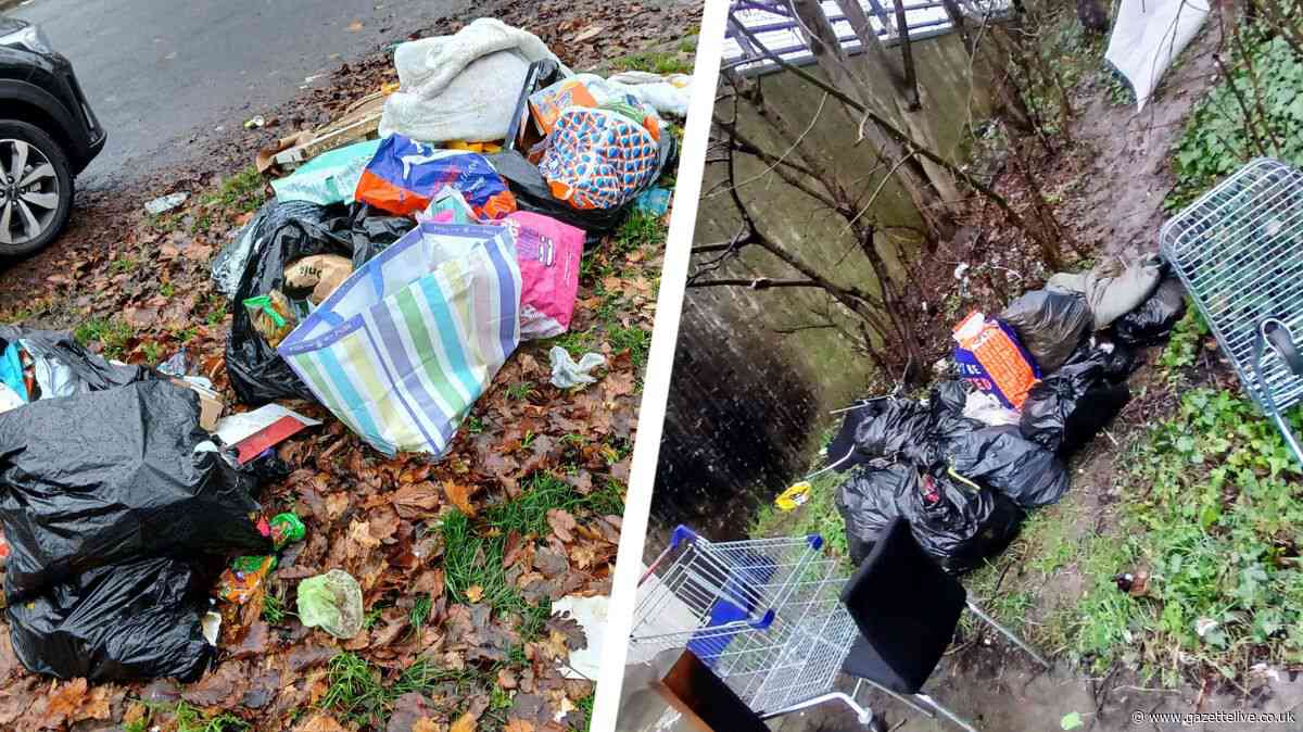 Litter-bug and suspected fly-tipper fined hundreds after bags of rubbish dumped in Hemlington