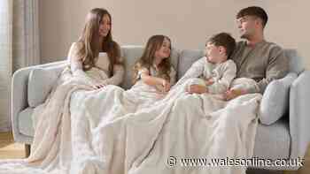 Families love Dunelm's £24 autumn fleece throw that's 'warm, soft and cosy'