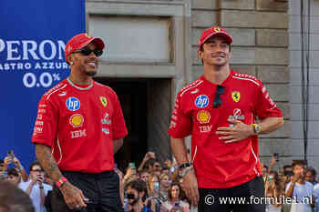 Charles Leclerc verwacht Lewis Hamilton te moeten helpen met slipstream: ‘In Monza is het zijn beurt’