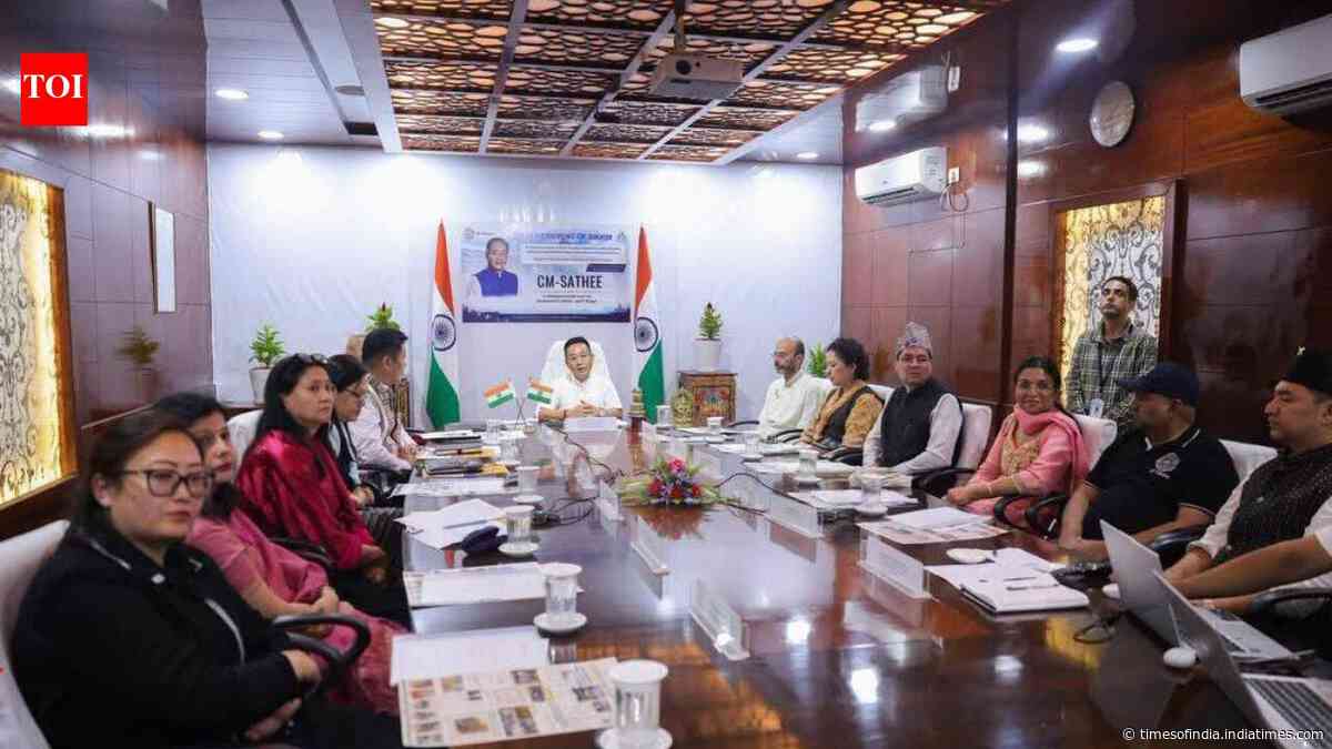 Sikkim CM launches free coaching for JEE, NEET aspirants from poor families