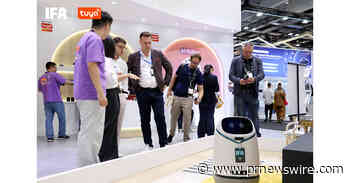 Tuya Smart Brings Full-Stack AI into Everyday Life at IFA 2026