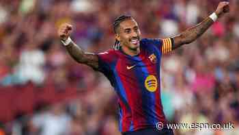 Raphinha appointed Barcelona captain