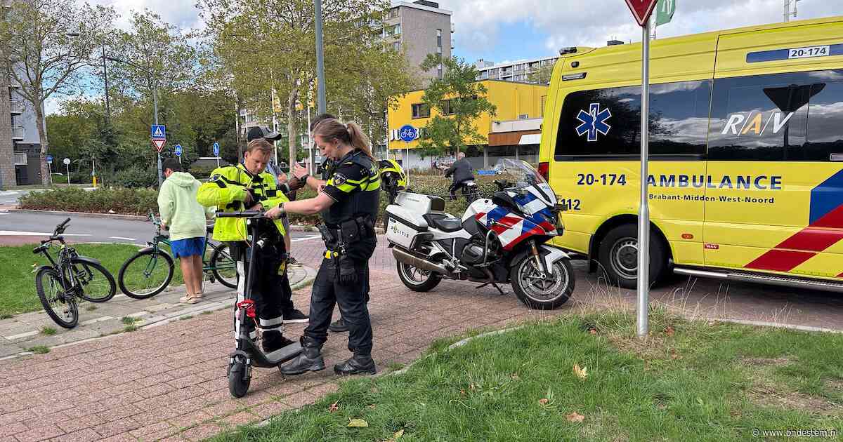 Jongetje op step geraakt door auto in Oosterhout, vader krijgt waarschuwing