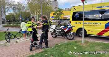 Jongetje op step geraakt door auto in Oosterhout, vader krijgt waarschuwing