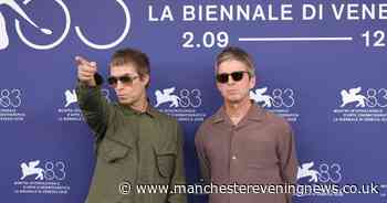 Oasis documentary premiere: 13 pictures of Gallagher brothers in Venice as the film world descends