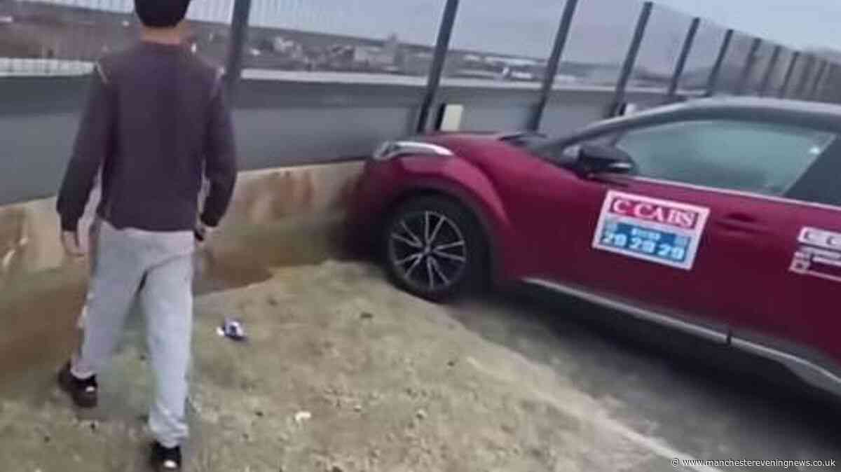 Stunned passer-by left 'disturbed' after looking inside Blackpool taxi at Sainsbury's car park