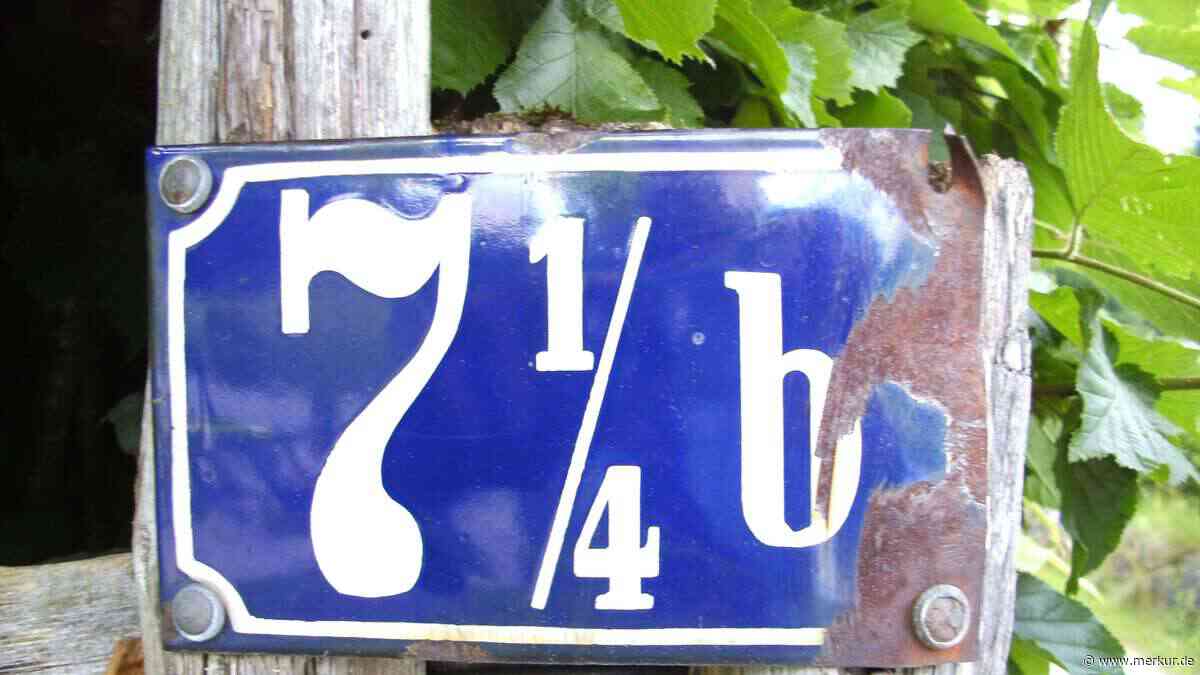 Um Hausnummer 7 1/13 zu vermeiden: Gemeinde in Oberbayern führt neuen Straßennamen ein