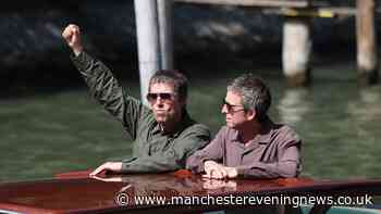 Oasis film premiere LIVE as Gallagher brothers in Venice for star-studded first screening