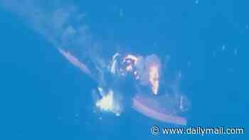 US obliterates three Iranian oil carriers after their ballistic missiles targeted American warships