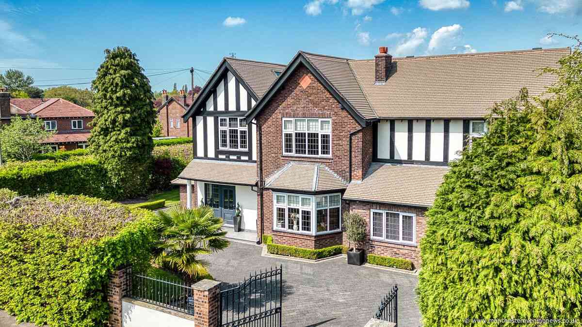 Inside stunning £2m home in sought-after Stockport village with a huge swimming pool