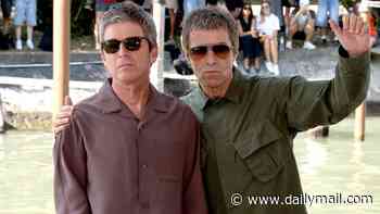 Noel Gallagher says the 'music brought us together' as he reveals how he and Liam overcame their feud in new Oasis documentary as the pair put on a brotherly display at Venice Film Festival ahead of premiere