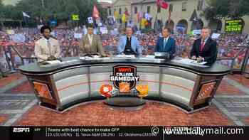 College GameDay thrown into chaos as Pat McAfee and co are forced into emergency change over safety threat