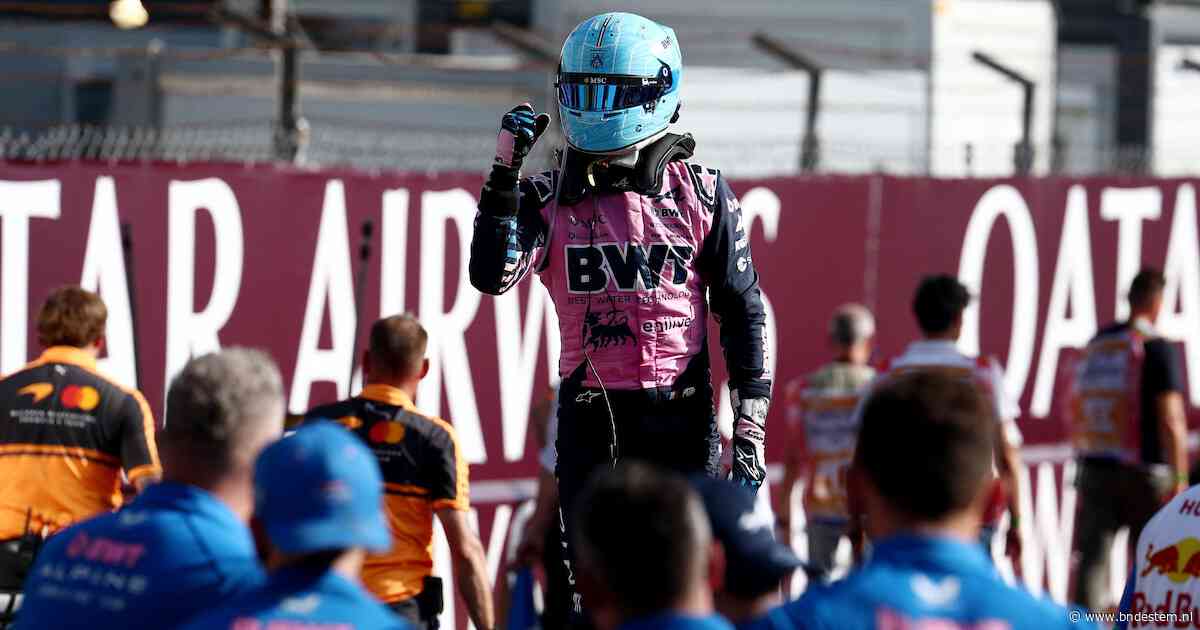 Gasly zorgt voor ongekende verrassing en grijpt poleposition op Monza, Verstappen zesde