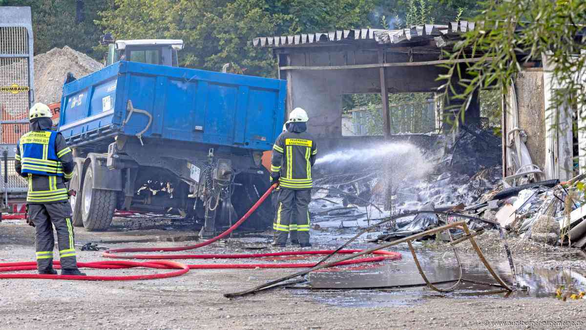 Rauchentwicklung in Augsburg: Entwarnung für Bürgerinnen und Bürger