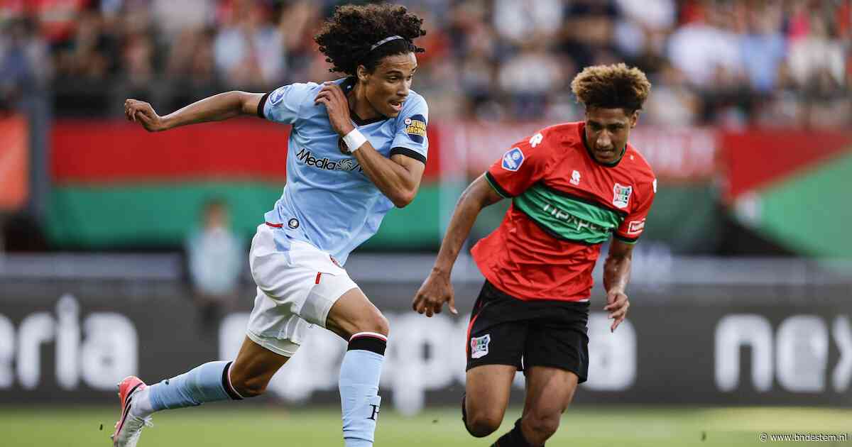 Feyenoord start dreigend aan tweede helft, NEC houdt dankzij Crettaz stand