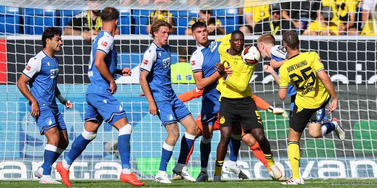 Knappe comeback van Dortmund met invaller Veerman, Leverkusen haalt uit