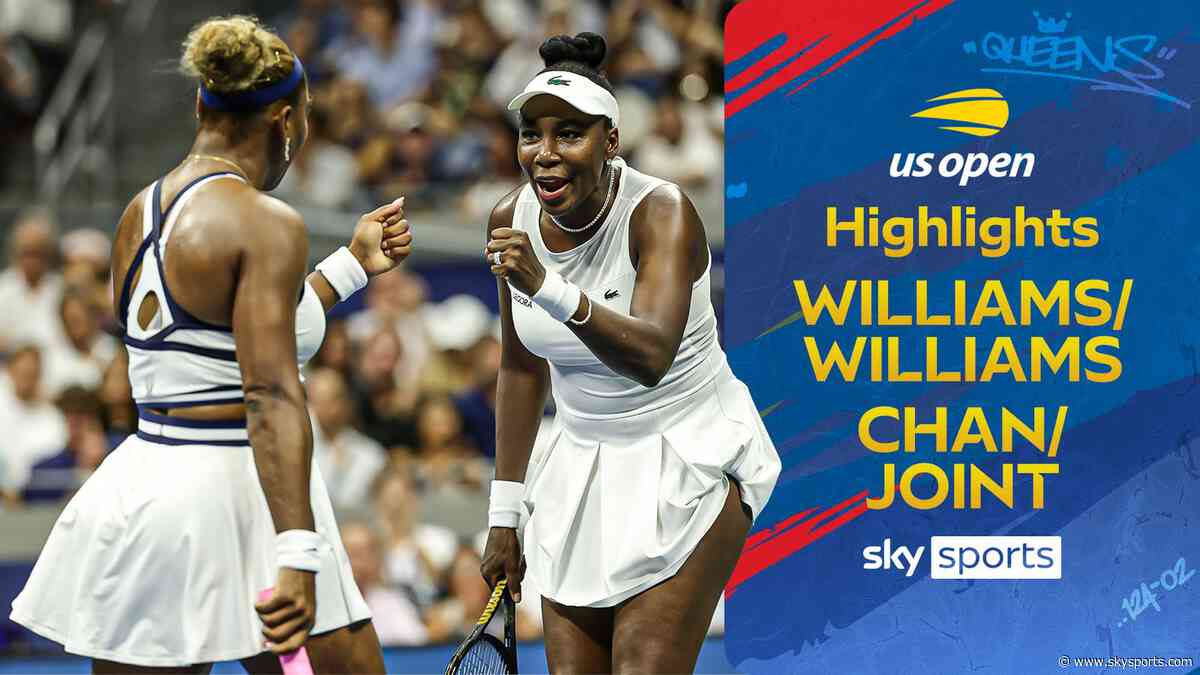 Williams sisters put on a show but fall in three sets