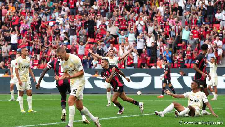 Maza magic seals emphatic win for Bayer Leverkusen over Union Berlin