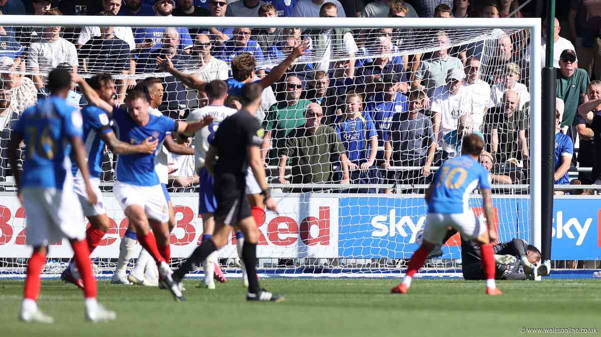 Cardiff City still winless after slipping to defeat at Portsmouth