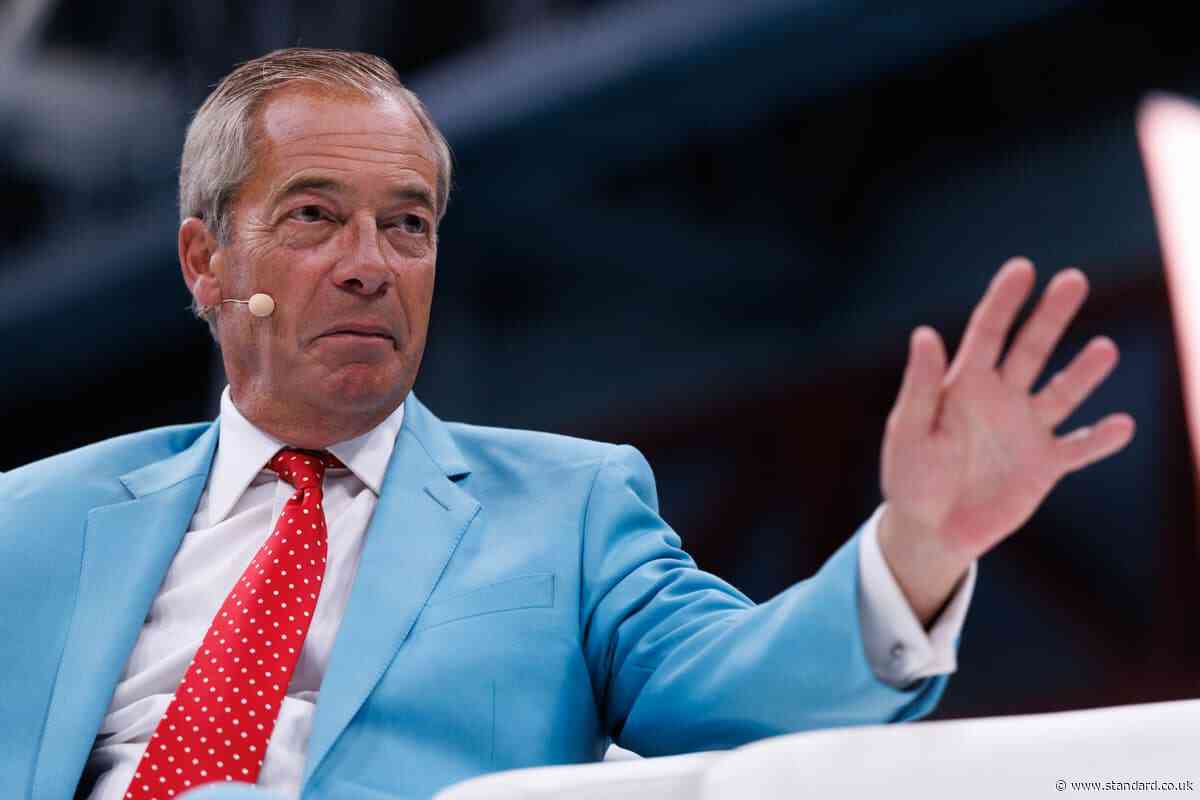 'I wasn't even listening': Farage defends lunch where Reform discussed accepting foreign money