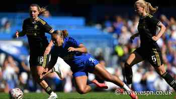 Missed chances, defensive mistake: Chelsea's WSL revenge campaign starts with a stumble