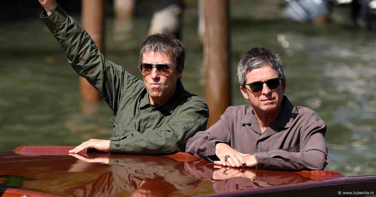 Broers Noel en Liam Gallagher laten in Venetië zien dat de Oasis-vete is opgelost