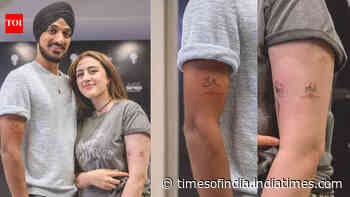 Cricketer Arshdeep Singh and girlfriend Samreen Kaur got matching tattoos, but there’s a sweet twist