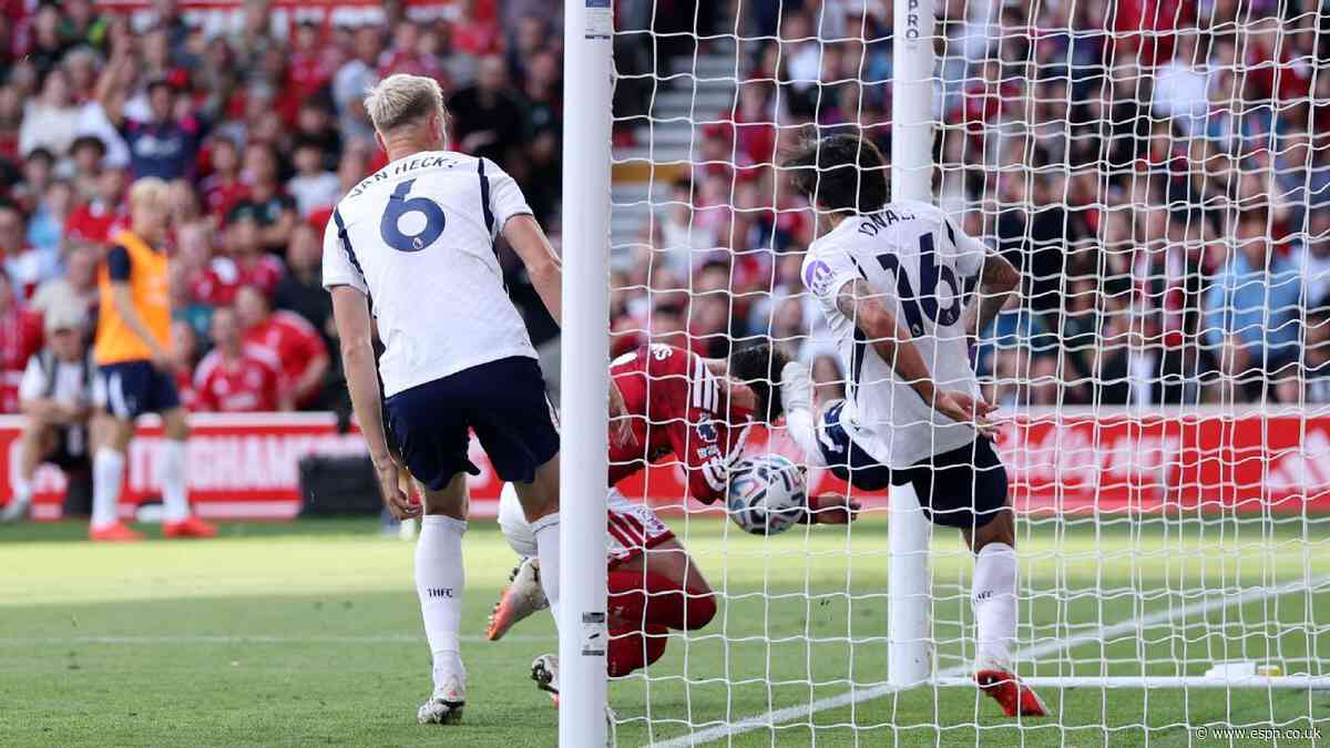 Nottingham Forest 0 - 0 Tottenham Hotspur: Spurs eke out first point of the season, as it happened