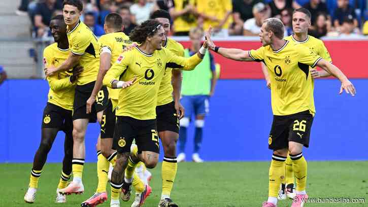 Wahnsinn gegen Hoffenheim: Dortmund mit Mega-Comeback
