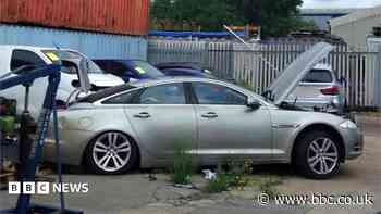 Amateur sleuth uncovers 80-vehicle chop shop