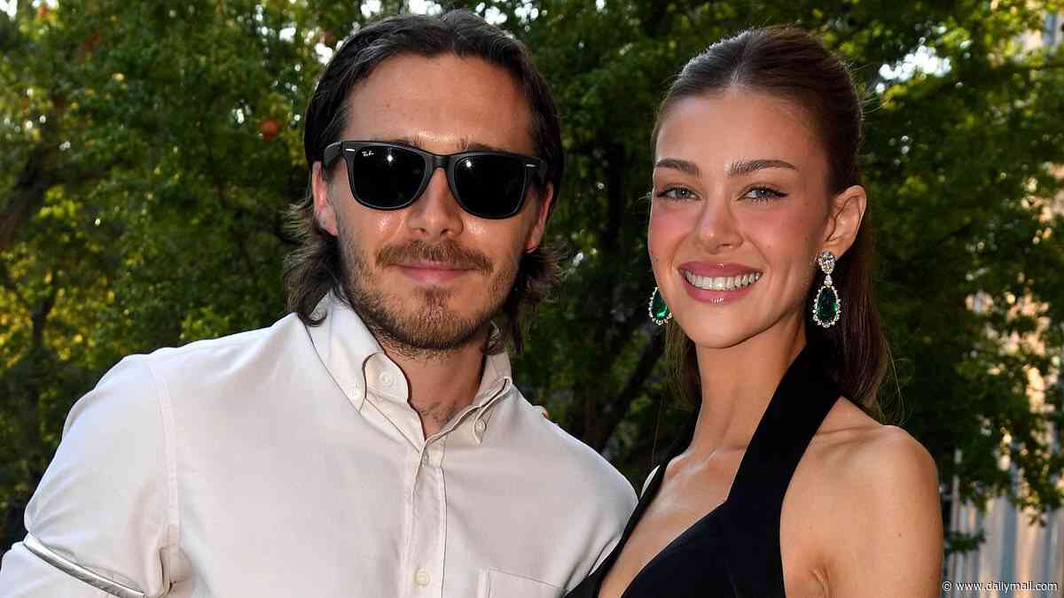 Nicola Peltz credits husband Brooklyn as she accepts the Rising Star award at the Venice Film Festival amid Beckham feud