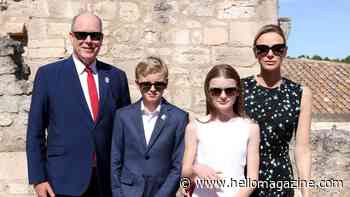Princess Charlene is the ultimate doting mum on engagement with Prince Jacques and Princess Gabriella